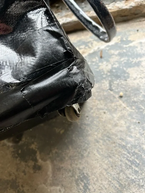 HULKEN Original | Black Glossy Tote Bag | Original Large - Picture 7 of 10